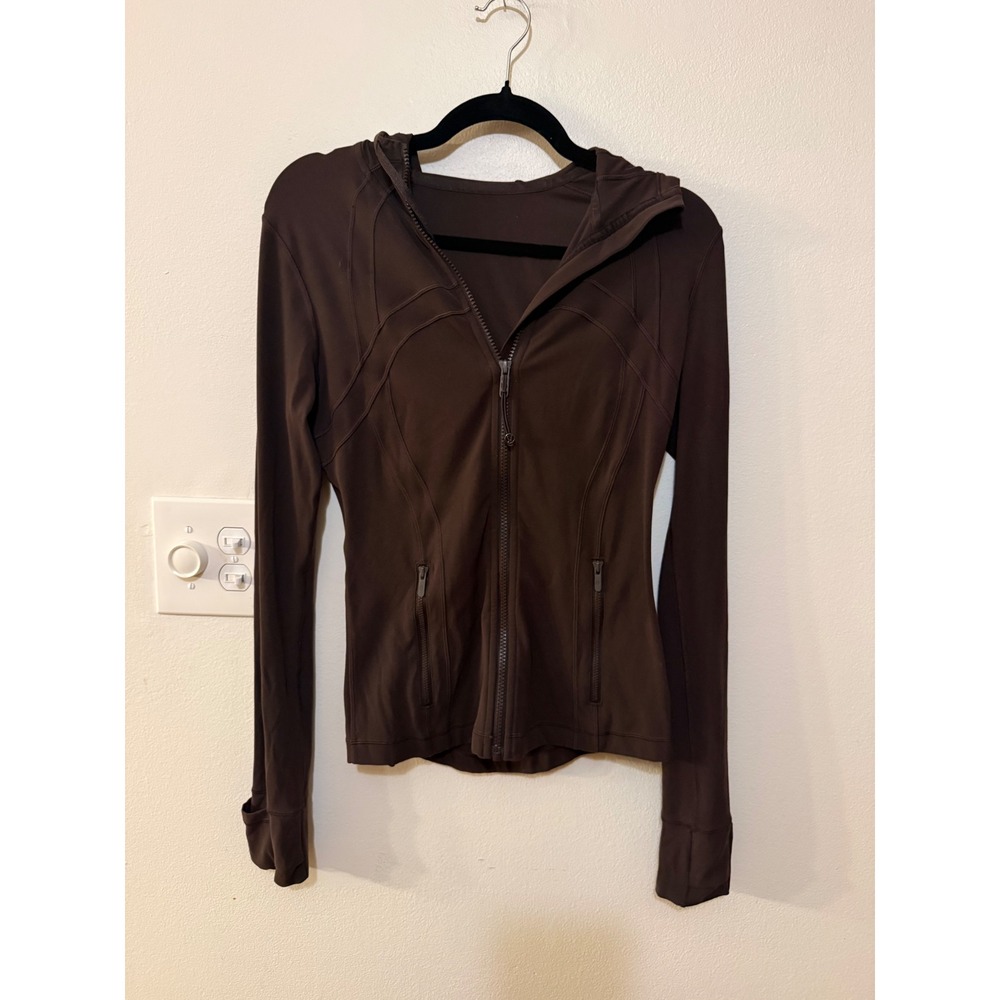 Lululemon Hooded Define Jacket Sequoia Size 6